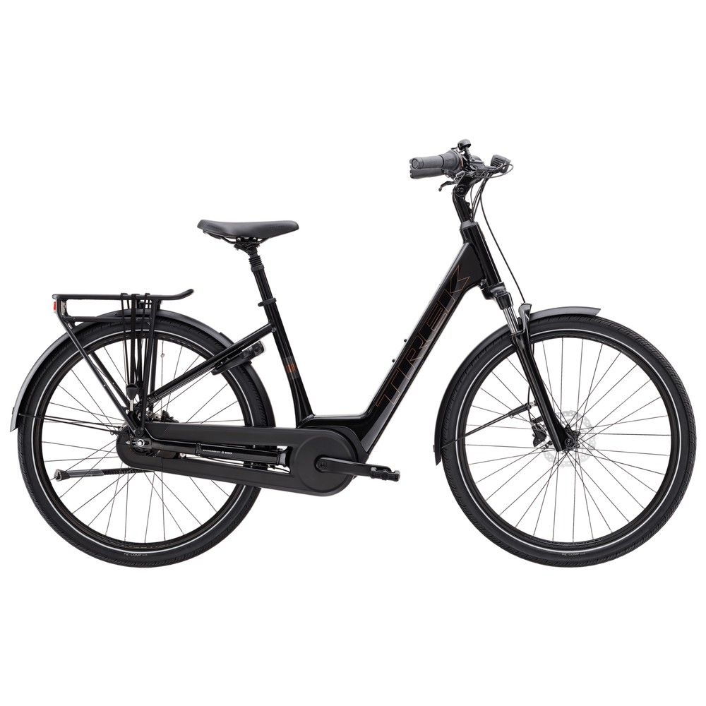 Sigma Sports Trek District+ 2 Lowstep Electric Hybrid Bike | Discount Codes available, easy returns, up to £25 off with Newsletter Signup, FREE Postage over £60