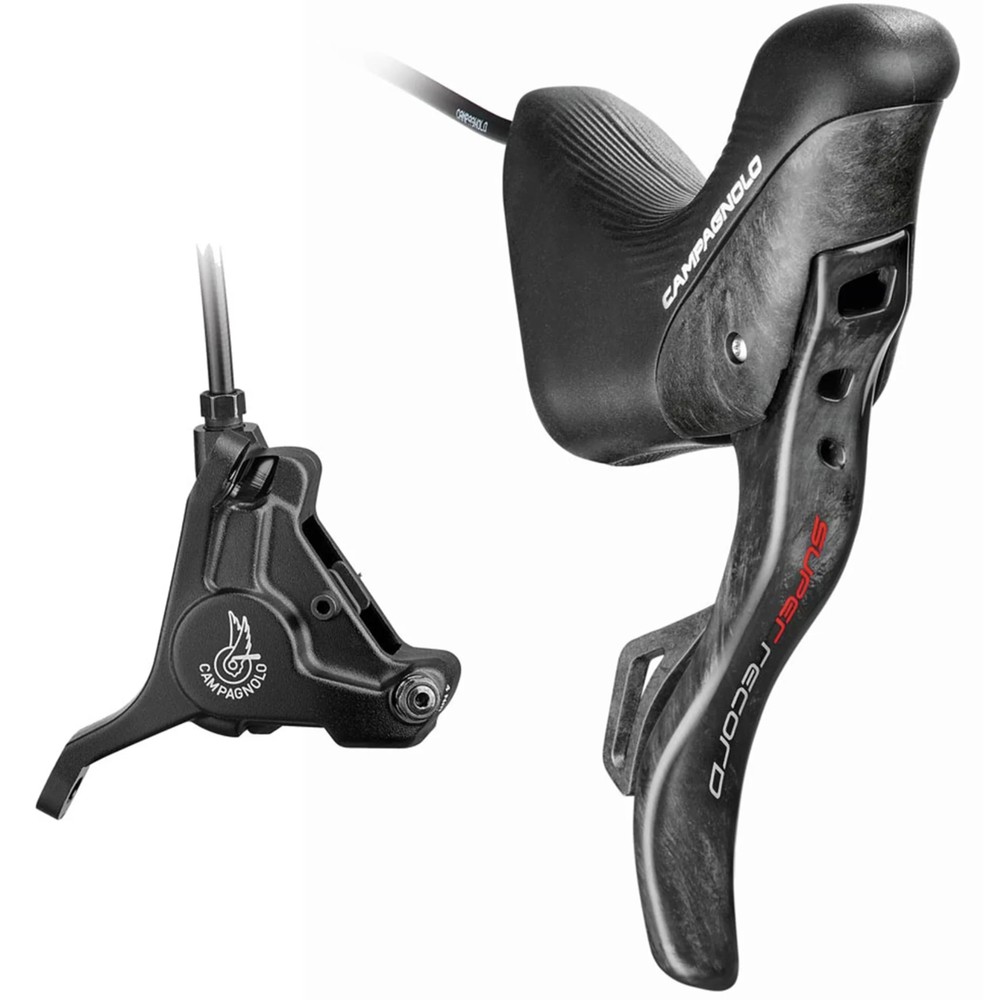 Sigma Sports Campagnolo Super Record 12S Left and Right Ergo Levers & 160mm Calipers | Discount Codes available, easy returns, up to £25 off with Newsletter Signup, FREE Postage over £60