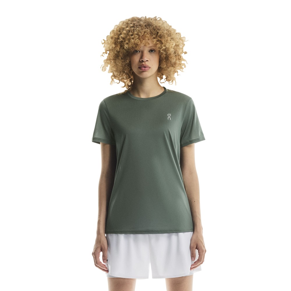 Sigma Sports On Running Core Womens Running T | Discount Codes available, easy returns, up to £25 off with Newsletter Signup, FREE Postage over £60