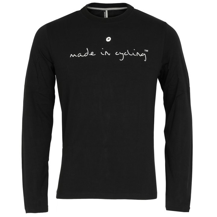 Sigma Sports Assos Made in Cycling Long Sleeve T-Shirt | Discount Codes available, easy returns, up to £25 off with Newsletter Signup, FREE Postage over £60