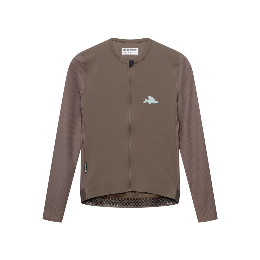 Café du Cycliste Solange Fleece Long Sleeve Jersey | Sigma Sports