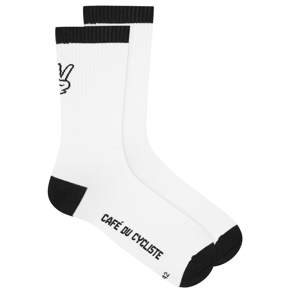 Sigma Sports Café du Cycliste Motto Cycling Socks | Discount Codes available, easy returns, up to £25 off with Newsletter Signup, FREE Postage over £60