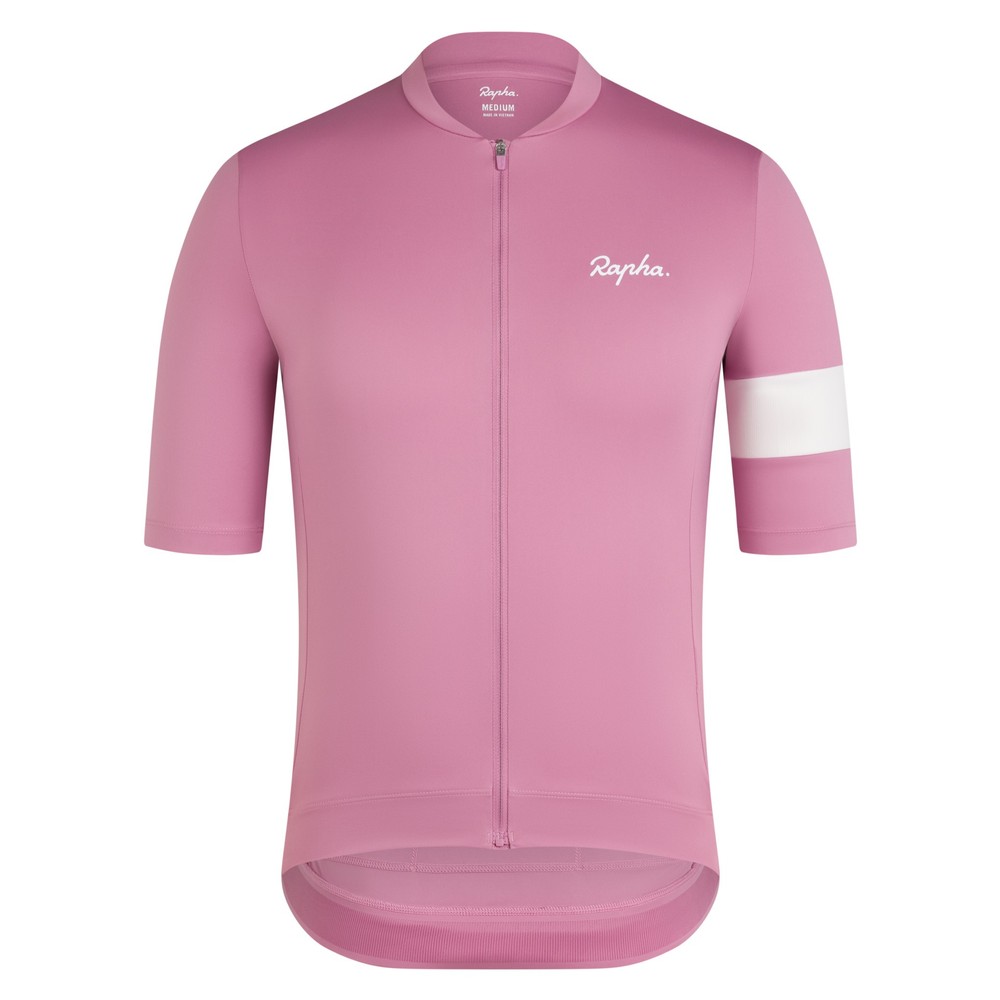 Sigma Sports Rapha Core Short Sleeve Jersey | Discount Codes available, easy returns, up to £25 off with Newsletter Signup, FREE Postage over £60