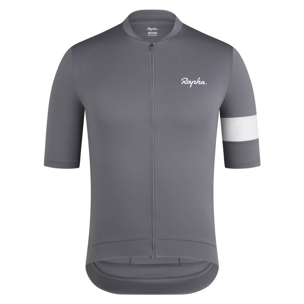 Sigma Sports Rapha Core Short Sleeve Jersey | Discount Codes available, easy returns, up to £25 off with Newsletter Signup, FREE Postage over £60