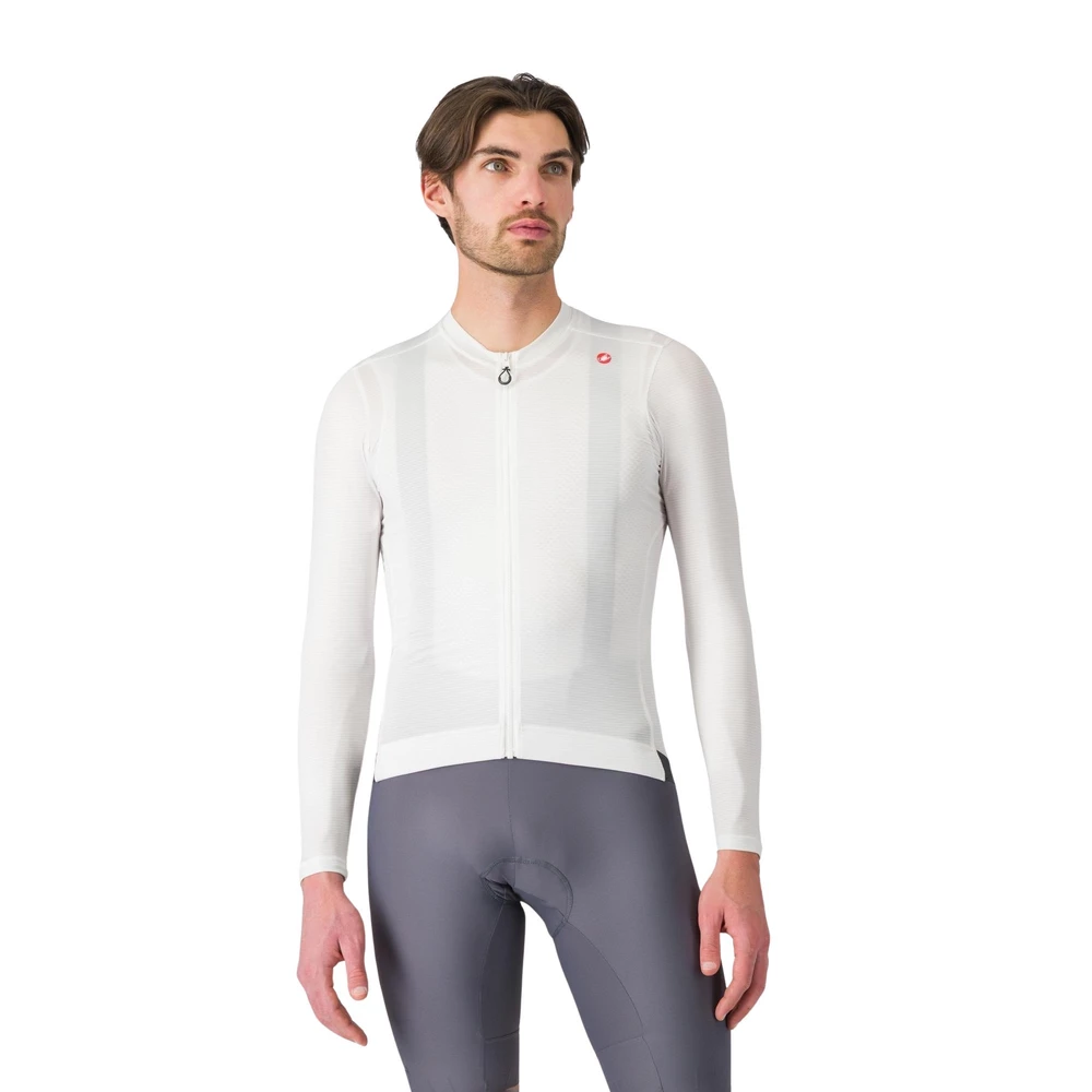 Sigma Sports Castelli Espresso Long Sleeve Jersey | Discount Codes available, easy returns, up to £25 off with Newsletter Signup, FREE Postage over £60
