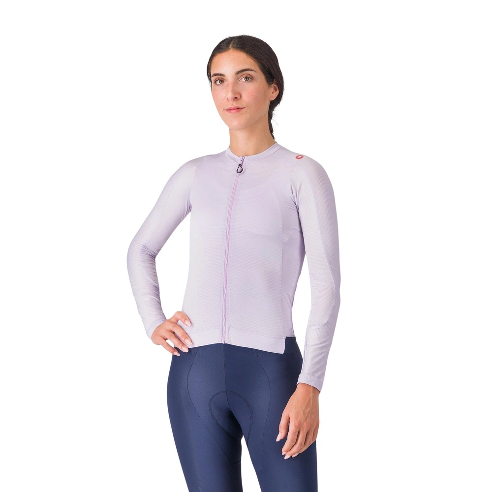 Sigma Sports Castelli Women's Espresso Long Sleeve Jersey | Discount Codes available, easy returns, up to £25 off with Newsletter Signup, FREE Postage over £60