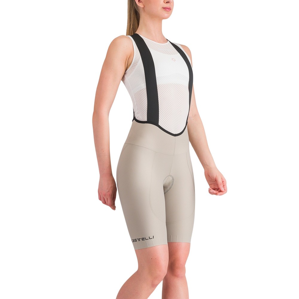 Sigma Sports Castelli Espresso Women's DT Bib Short | Discount Codes available, easy returns, up to £25 off with Newsletter Signup, FREE Postage over £60