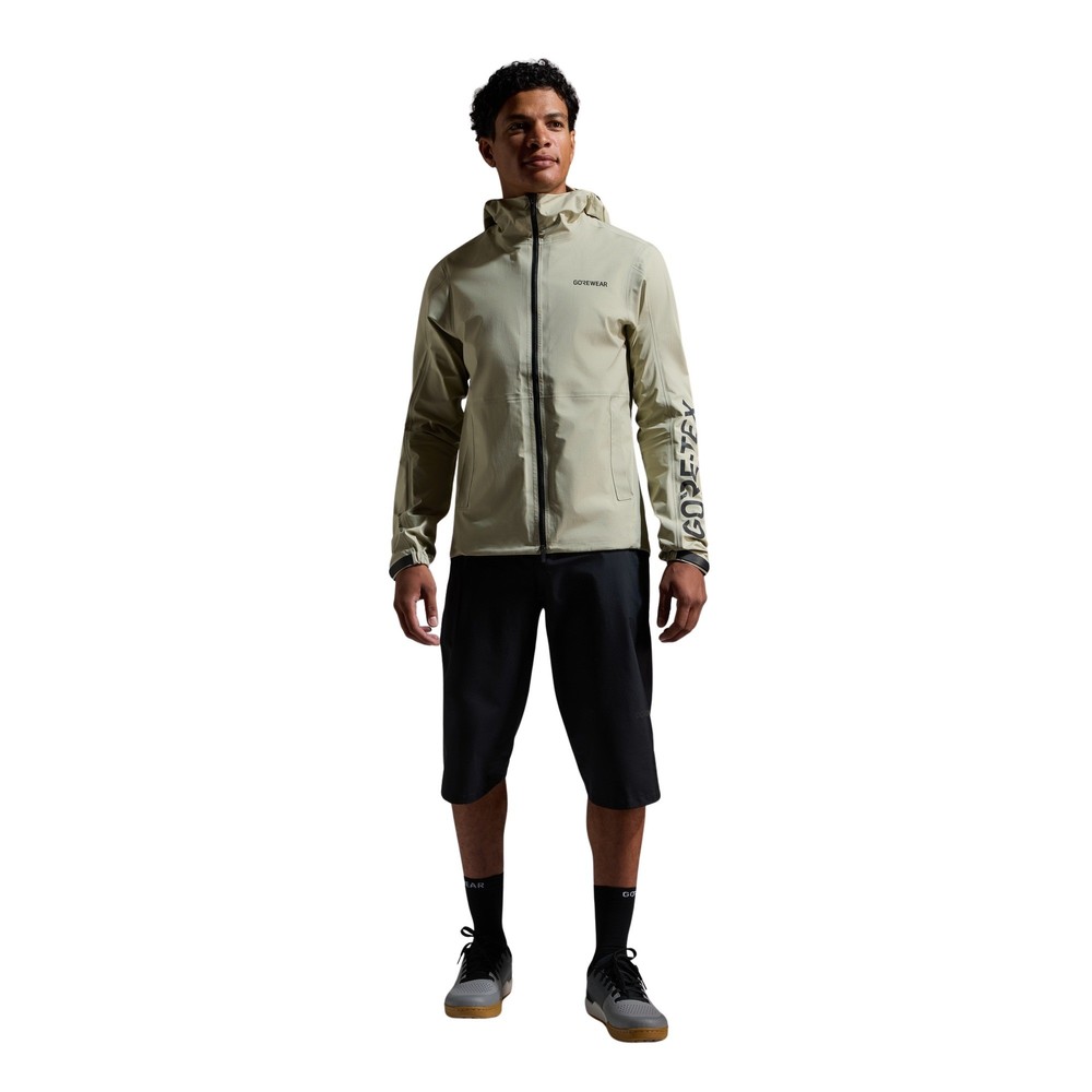 Sigma Sports GOREWEAR Lupra Gore-Tex Hooded Logo Jacket | Discount Codes available, easy returns, up to £25 off with Newsletter Signup, FREE Postage over £60