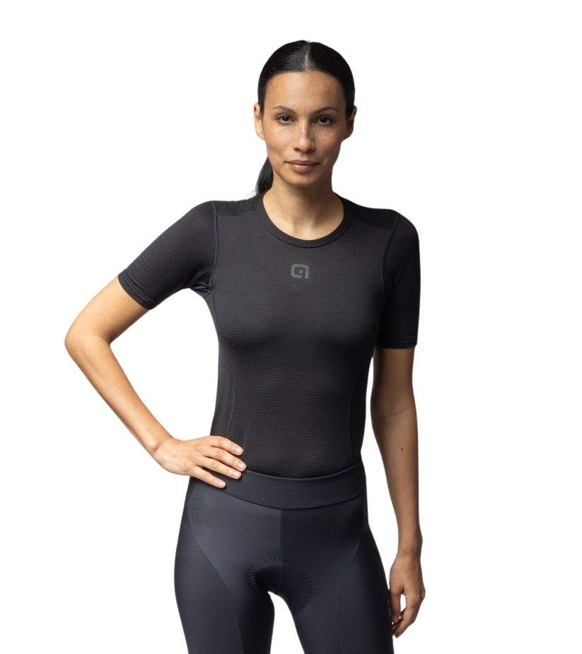 Ale Women's Intimo Grid Short Sleeve Base Layer