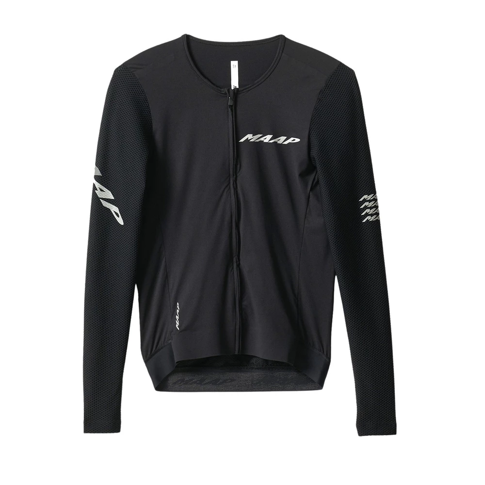 Sigma Sports MAAP Emerge Long Sleeve Jersey | Discount Codes available, easy returns, up to £25 off with Newsletter Signup, FREE Postage over £60