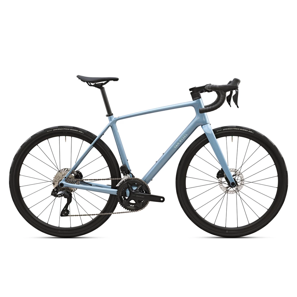 Sigma Sports Van Rysel EDR CF ULTRA 105 Di2 Road Bike with Power Meter | Discount Codes available, easy returns, up to £25 off with Newsletter Signup, FREE Postage over £60