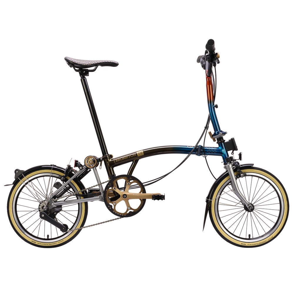 Brompton 1975 Limited Edition Folding Bike - 12 Speed