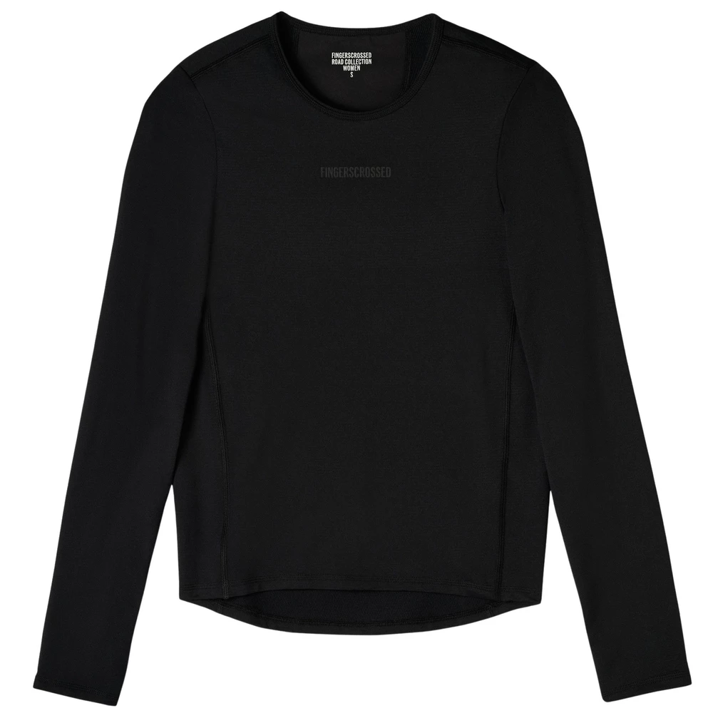 Sigma Sports FINGERSCROSSED Women's Road Long Sleeve Base Layer | Discount Codes available, easy returns, up to £25 off with Newsletter Signup, FREE Postage over £60