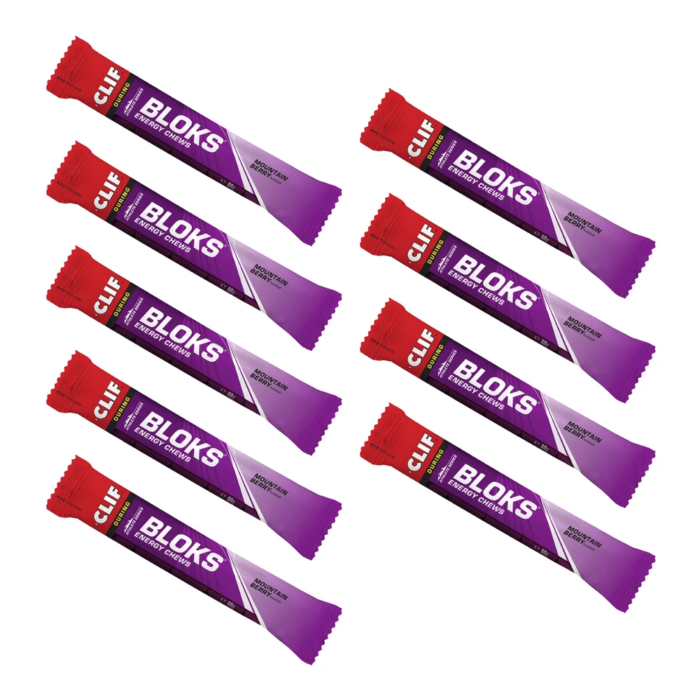 Sigma Sports Clif Bar Bloks Box 9 x 60g | Discount Codes available, easy returns, up to £25 off with Newsletter Signup, FREE Postage over £60