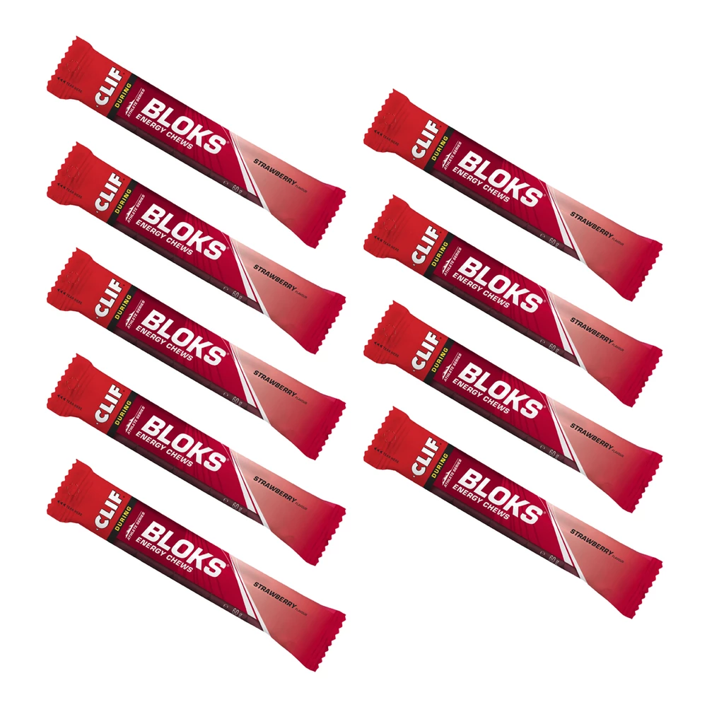 Sigma Sports Clif Bar Bloks Box 9 x 60g | Discount Codes available, easy returns, up to £25 off with Newsletter Signup, FREE Postage over £60