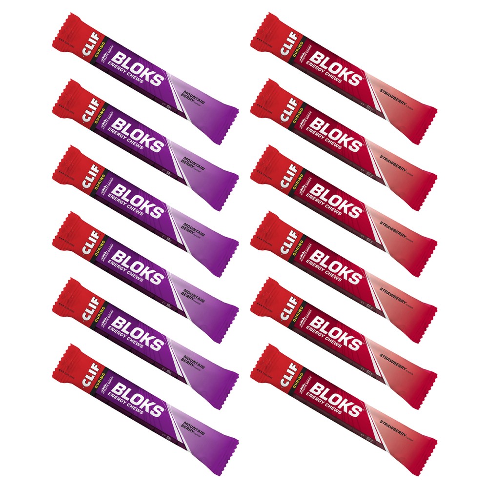 Sigma Sports Clif Bar Bloks Box 12 x 60g | Discount Codes available, easy returns, up to £25 off with Newsletter Signup, FREE Postage over £60