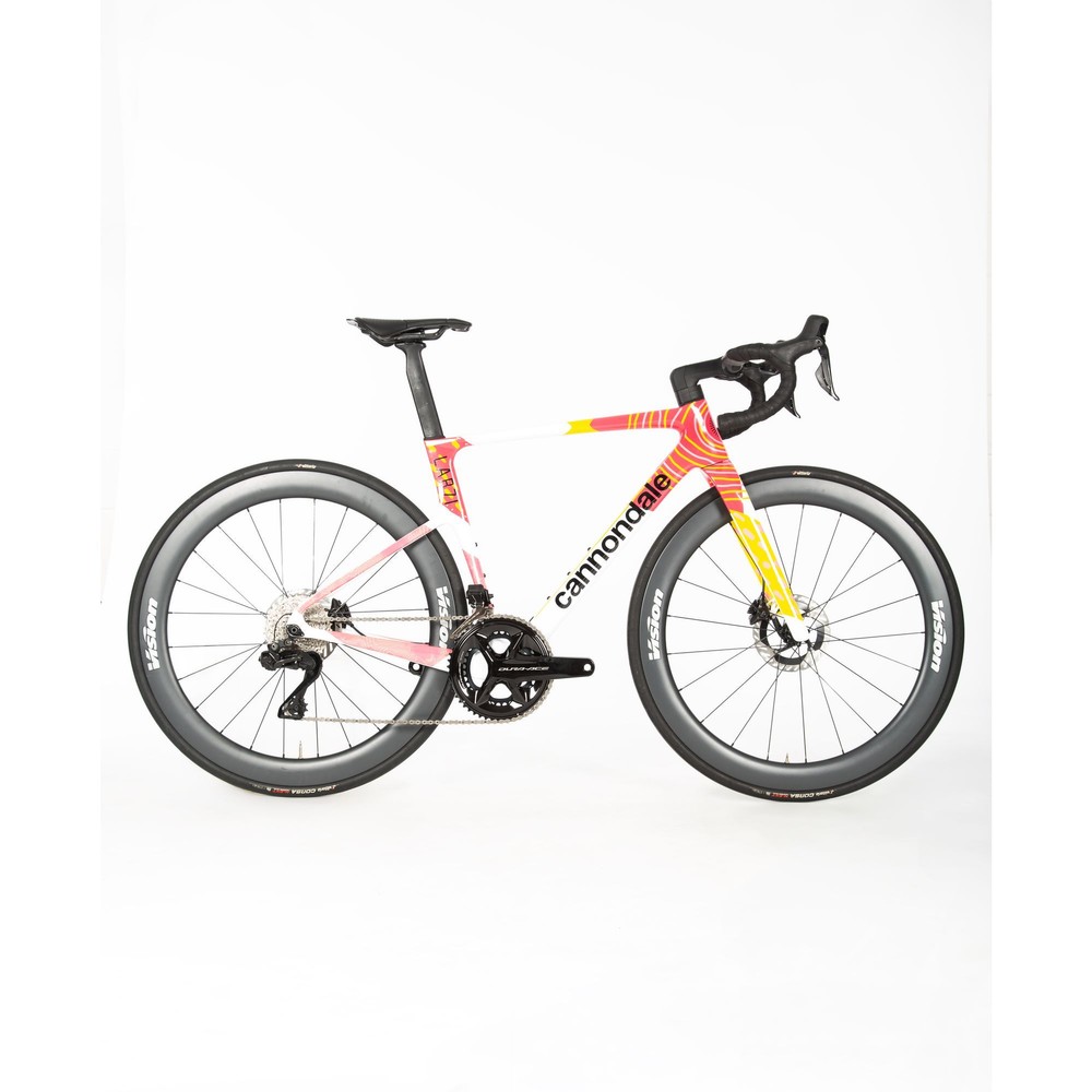 Sigma Sports Cannondale SuperSix EVO Hi-Mod EF Ex-Team 54cm - Approved Used | Discount Codes available, easy returns, up to £25 off with Newsletter Signup, FREE Postage over £60