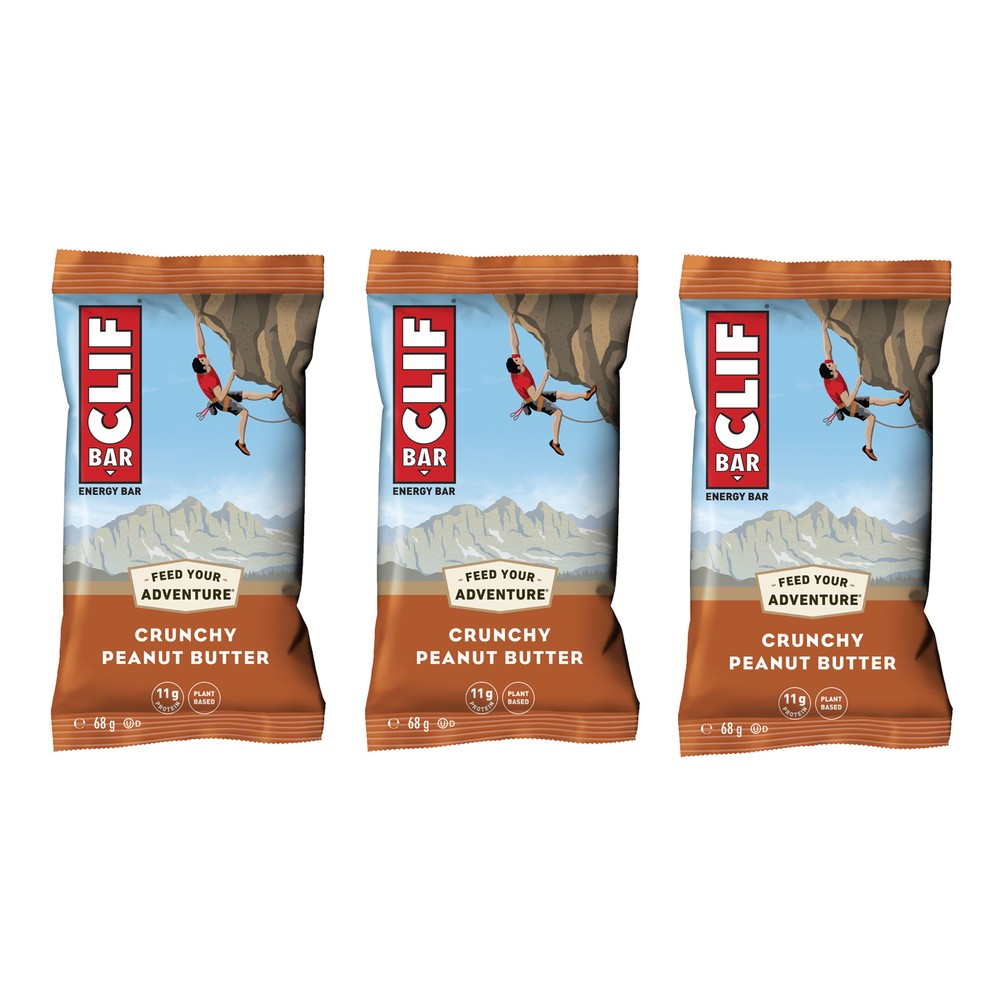 Sigma Sports Clif Bar Energy Bar 3 x 68g | Discount Codes available, easy returns, up to £25 off with Newsletter Signup, FREE Postage over £60