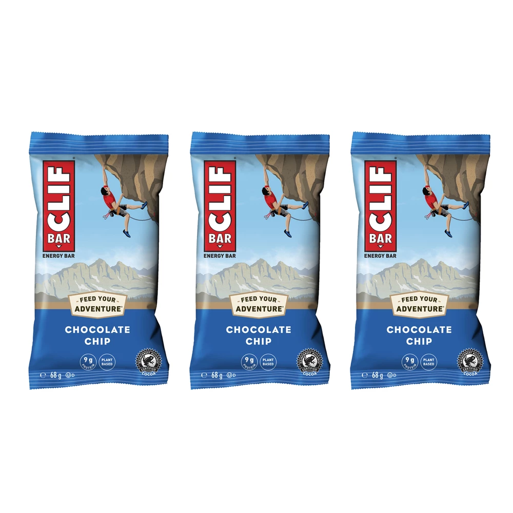 Sigma Sports Clif Bar Energy Bar 3 x 68g | Discount Codes available, easy returns, up to £25 off with Newsletter Signup, FREE Postage over £60