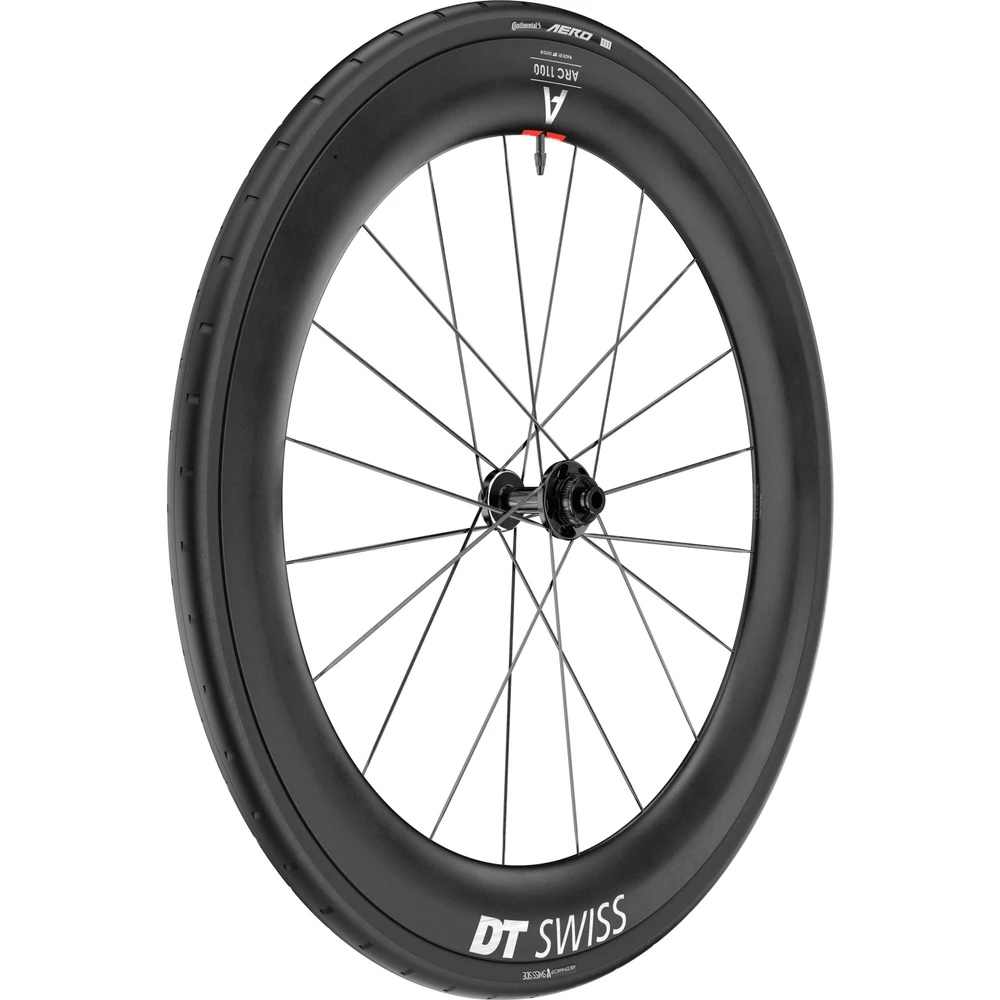 Sigma Sports DT Swiss ARC 1100 DICUT WTS 65 Front Wheel | Discount Codes available, easy returns, up to £25 off with Newsletter Signup, FREE Postage over £60