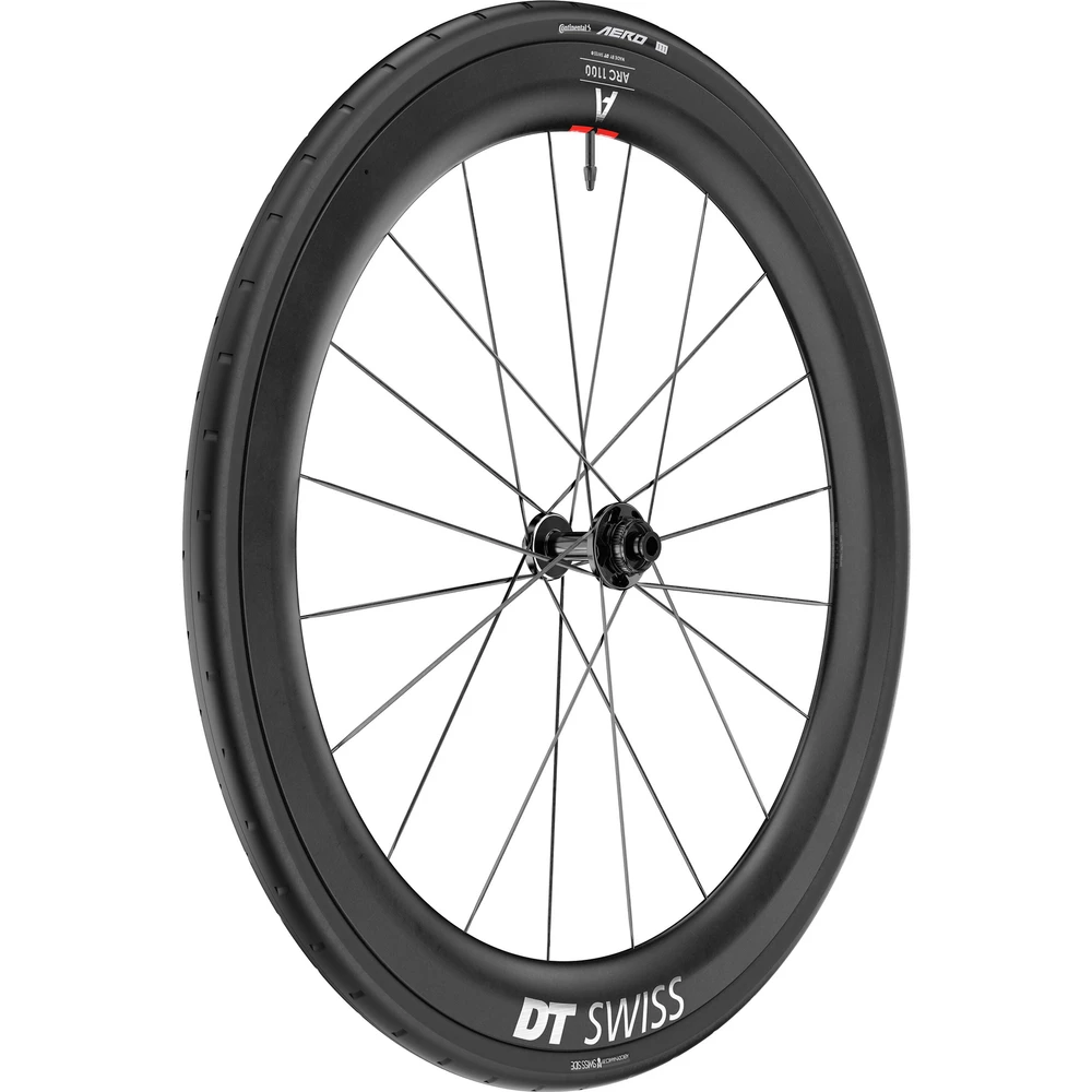 Sigma Sports DT Swiss ARC 1100 DICUT WTS 55 Front Wheel | Discount Codes available, easy returns, up to £25 off with Newsletter Signup, FREE Postage over £60
