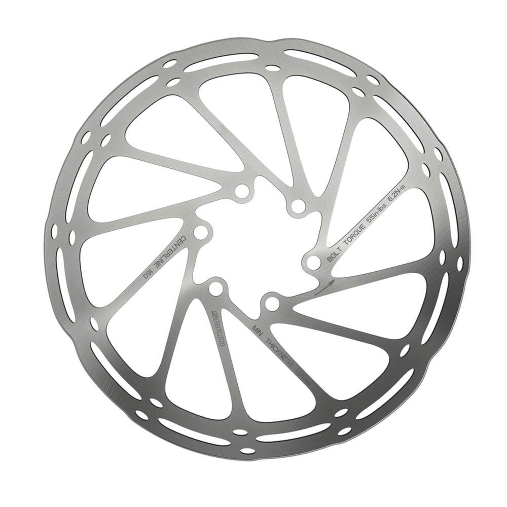 Sigma Sports SRAM Centerline 6 Bolt Disc Brake Rotor 2025 | Discount Codes available, easy returns, up to £25 off with Newsletter Signup, FREE Postage over £60
