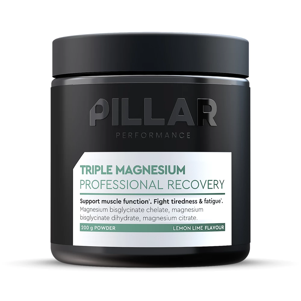 Sigma Sports Pillar Performance Triple Magnesium Powder Jar | Discount Codes available, easy returns, up to £25 off with Newsletter Signup, FREE Postage over £60
