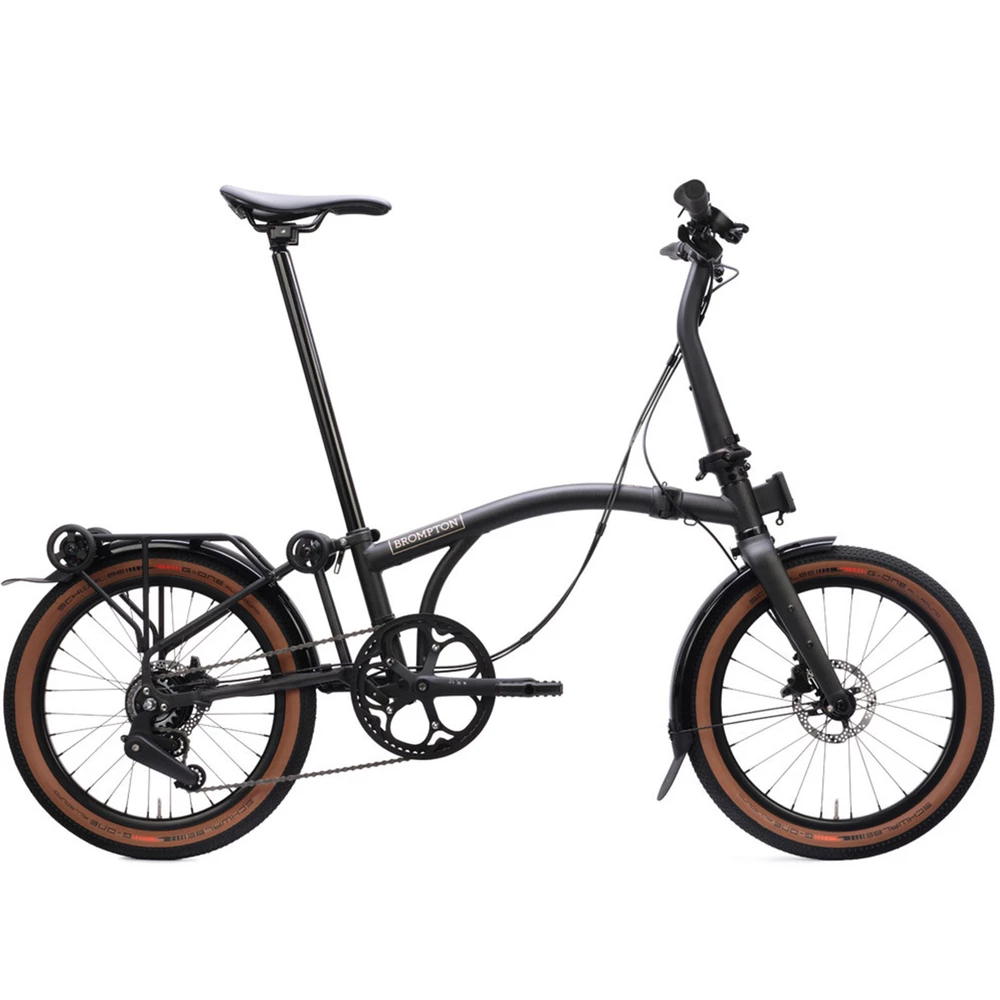 Sigma Sports Brompton G Line 8 Speed Folding Bike with Roller Frame | Discount Codes available, easy returns, up to £25 off with Newsletter Signup, FREE Postage over £60
