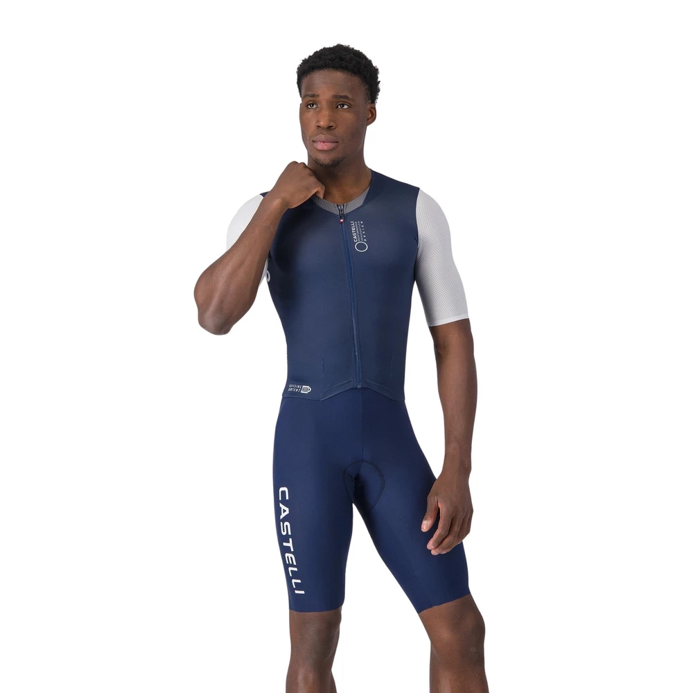 Sigma Sports Castelli Saturday Morning Skinsuit | Discount Codes available, easy returns, up to £25 off with Newsletter Signup, FREE Postage over £60