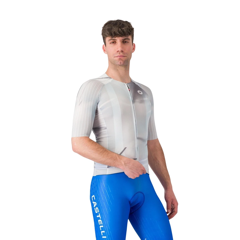 Sigma Sports Castelli Aero Race 8S Short Sleeve Jersey | Discount Codes available, easy returns, up to £25 off with Newsletter Signup, FREE Postage over £60