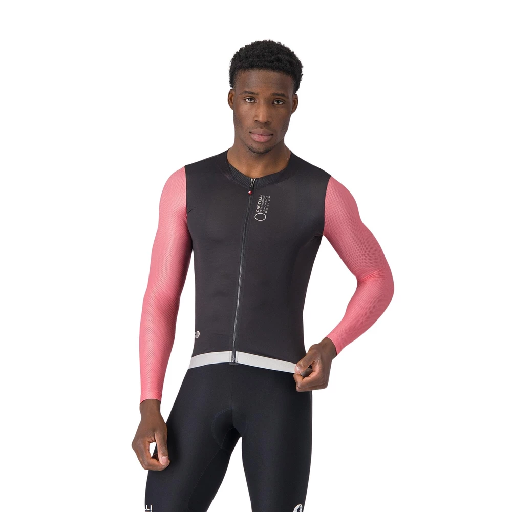 Sigma Sports Castelli Corretto Long Sleeve Jersey | Discount Codes available, easy returns, up to £25 off with Newsletter Signup, FREE Postage over £60