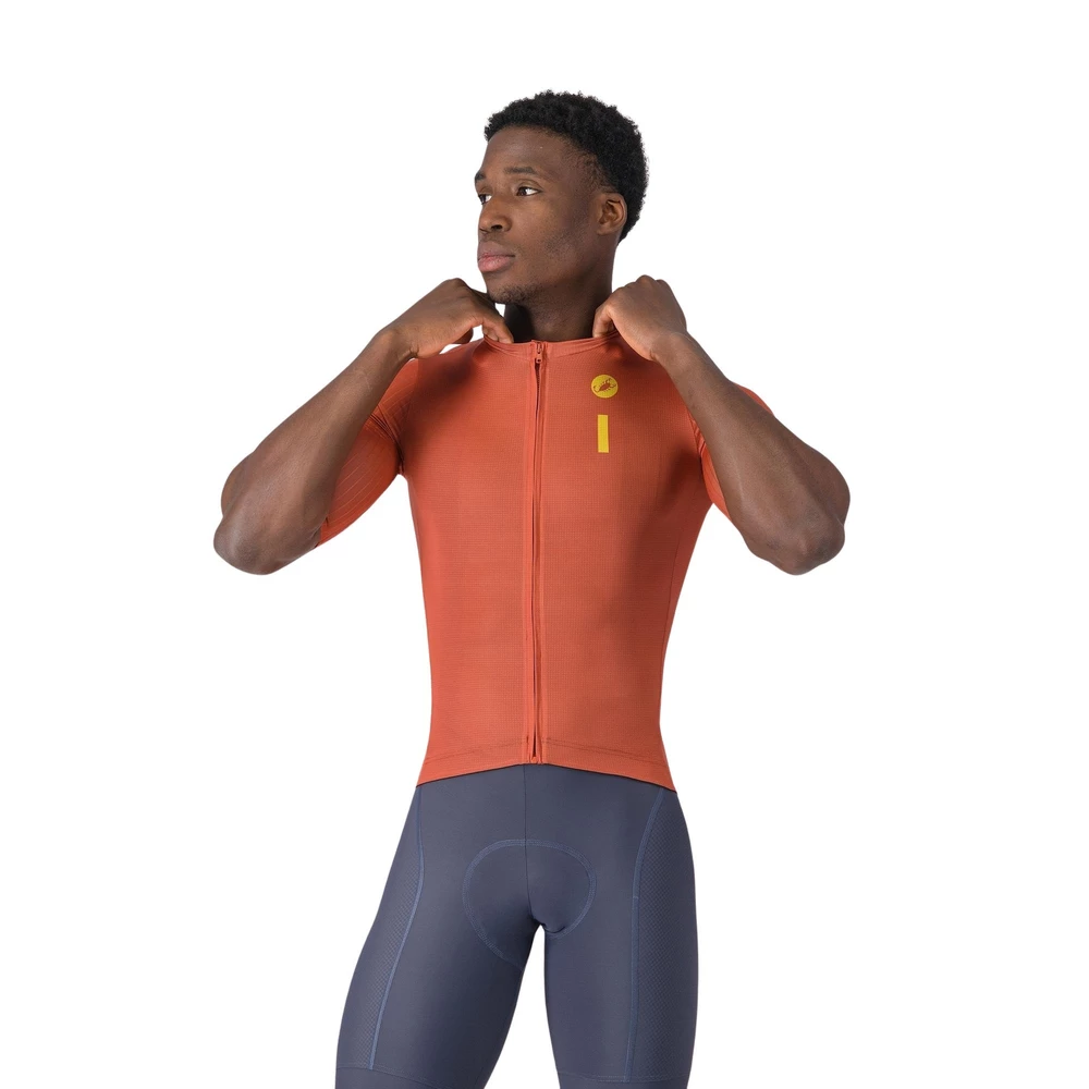 Sigma Sports Castelli Drittone Logo Short Sleeve Jersey | Discount Codes available, easy returns, up to £25 off with Newsletter Signup, FREE Postage over £60