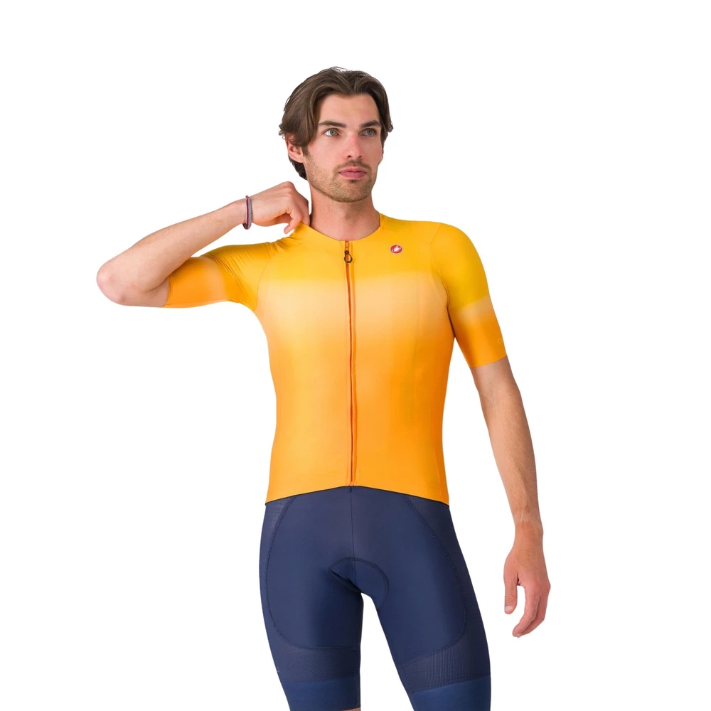 Sigma Sports Castelli UPF Short Sleeve Jersey | Discount Codes available, easy returns, up to £25 off with Newsletter Signup, FREE Postage over £60