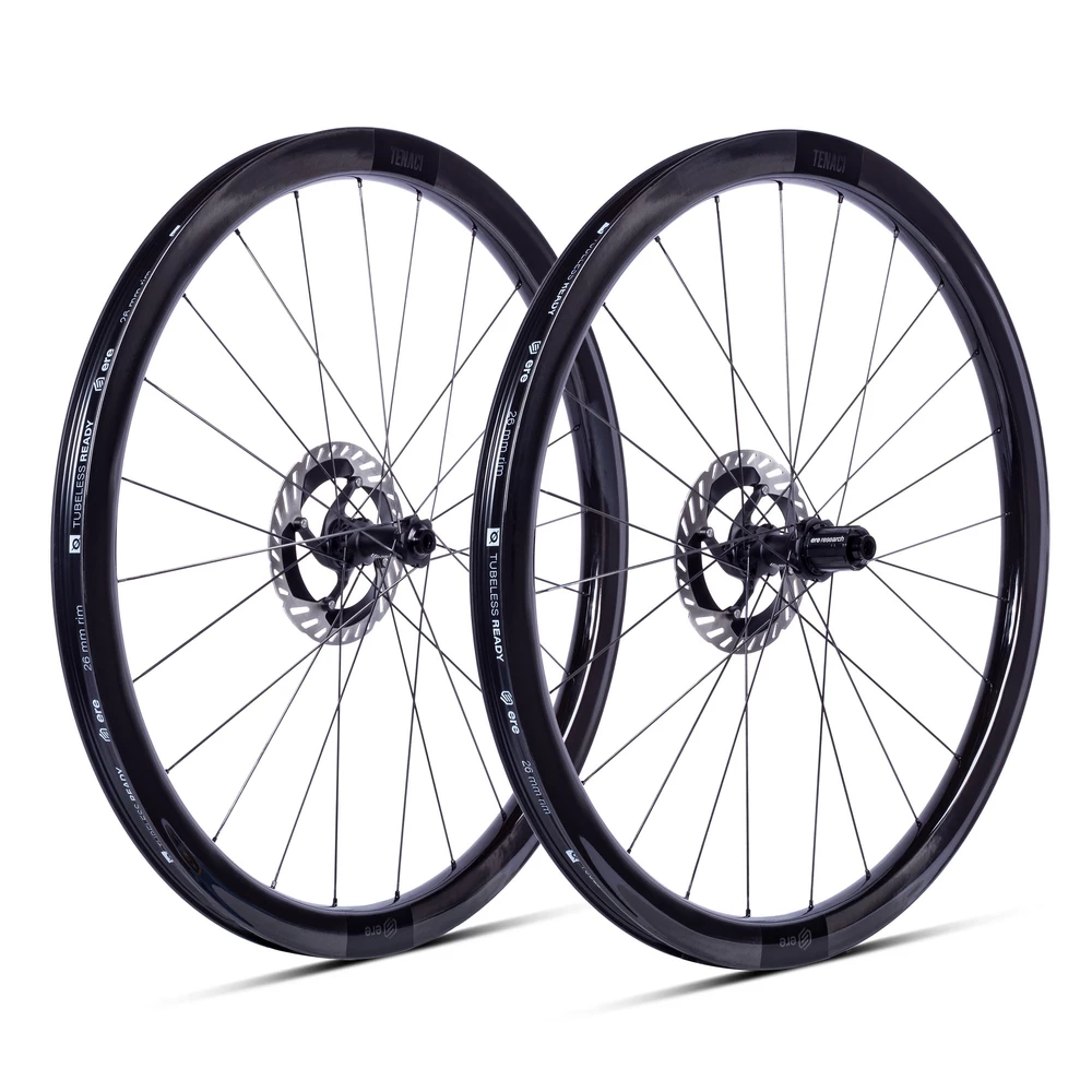Sigma Sports Ere Research Tenaci GA40 Carbon Disc Gravel Wheelset | Discount Codes available, easy returns, up to £25 off with Newsletter Signup, FREE Postage over £60