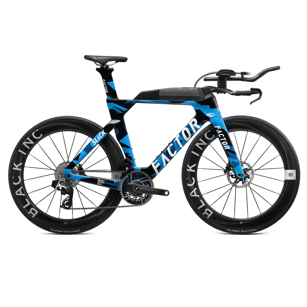 Sigma Sports Factor SLICK Force AXS Triathlon Bike | Discount Codes available, easy returns, up to £25 off with Newsletter Signup, FREE Postage over £60