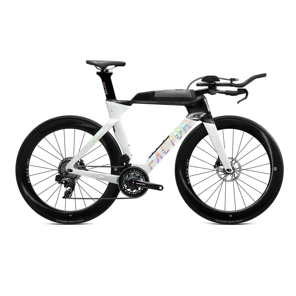 Sigma Sports Factor SLICK Premium Red AXS Triathlon Bike | Discount Codes available, easy returns, up to £25 off with Newsletter Signup, FREE Postage over £60