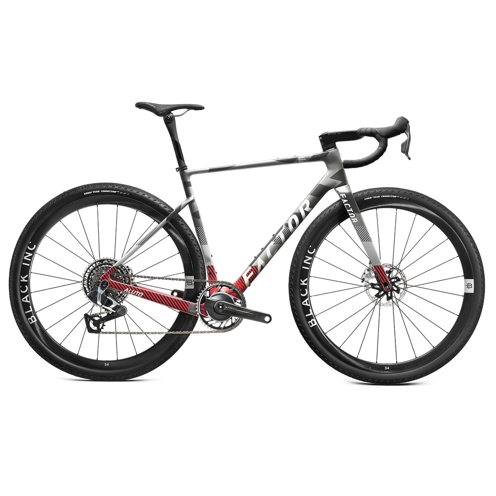 Sigma Sports Factor ALUTO Force XPLR AXS 1X Gravel Bike | Discount Codes available, easy returns, up to £25 off with Newsletter Signup, FREE Postage over £60