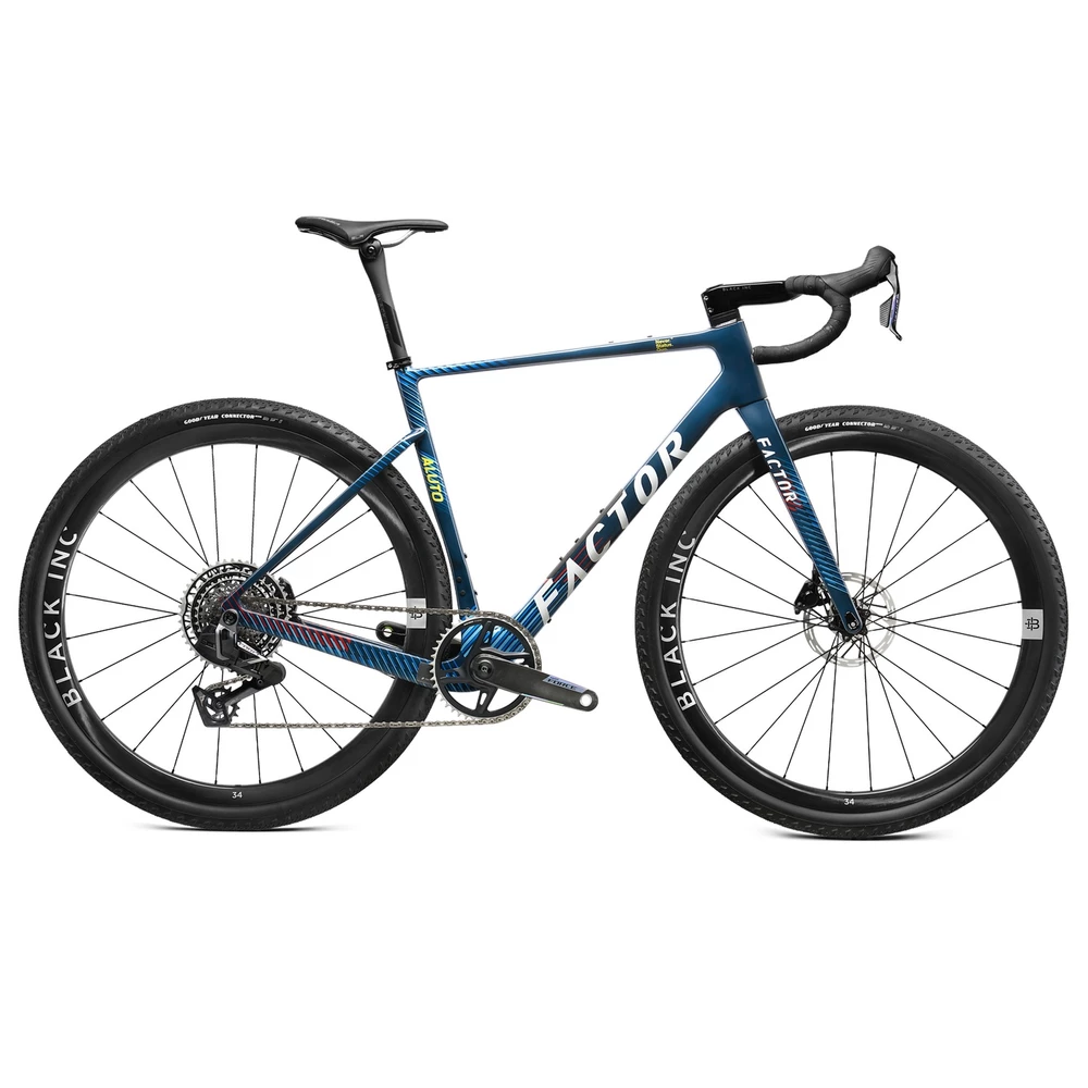 Sigma Sports Factor ALUTO Force XPLR AXS 1X Gravel Bike | Discount Codes available, easy returns, up to £25 off with Newsletter Signup, FREE Postage over £60