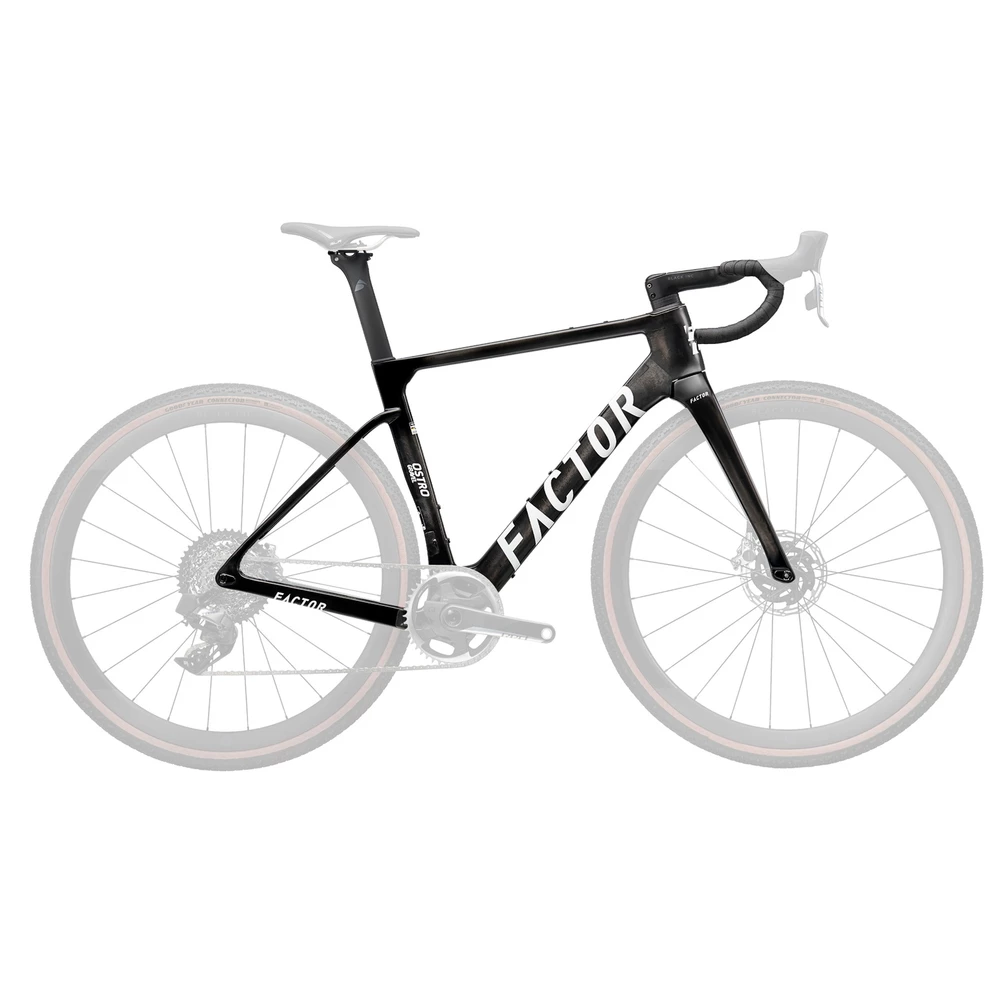 Sigma Sports Factor Ostro Gravel Frameset | Discount Codes available, easy returns, up to £25 off with Newsletter Signup, FREE Postage over £60