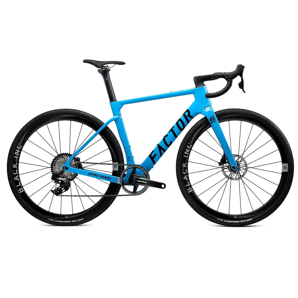 Sigma Sports Factor OSTRO Gravel Red AXS Gravel Bike | Discount Codes available, easy returns, up to £25 off with Newsletter Signup, FREE Postage over £60