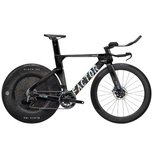 Factor HANZO Red AXS Black Inc Zero/Three TT/Triathlon Bike