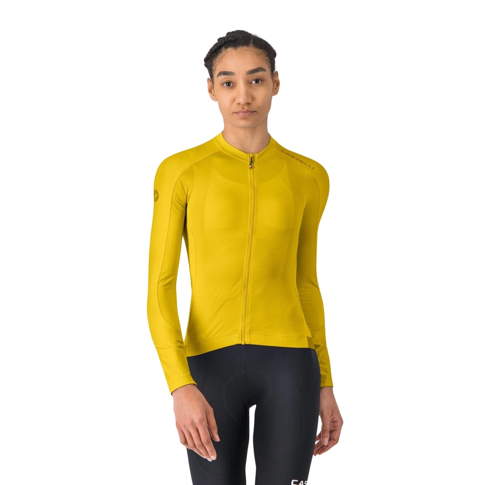 Sigma Sports Castelli Women's Espresso 2 Long Sleeve Jersey | Discount Codes available, easy returns, up to £25 off with Newsletter Signup, FREE Postage over £60