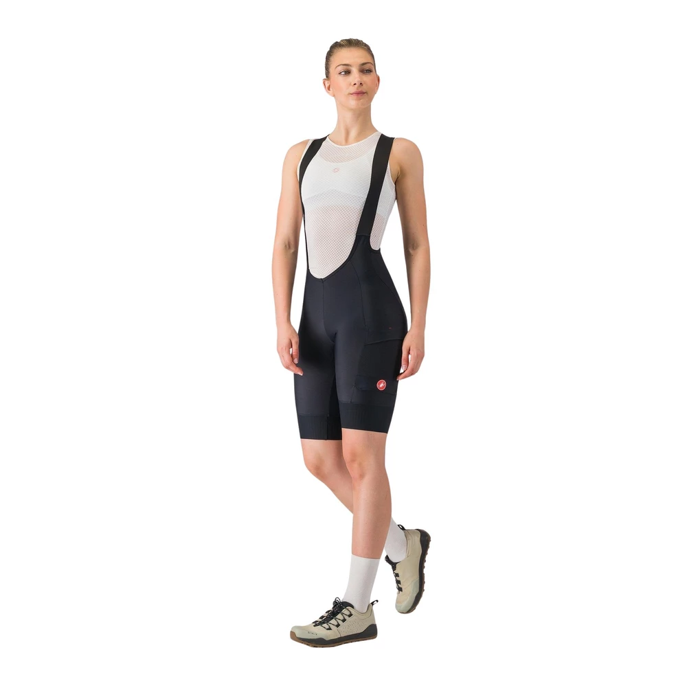 Sigma Sports Castelli Women's Unlimited Cargo Bib Shorts | Discount Codes available, easy returns, up to £25 off with Newsletter Signup, FREE Postage over £60
