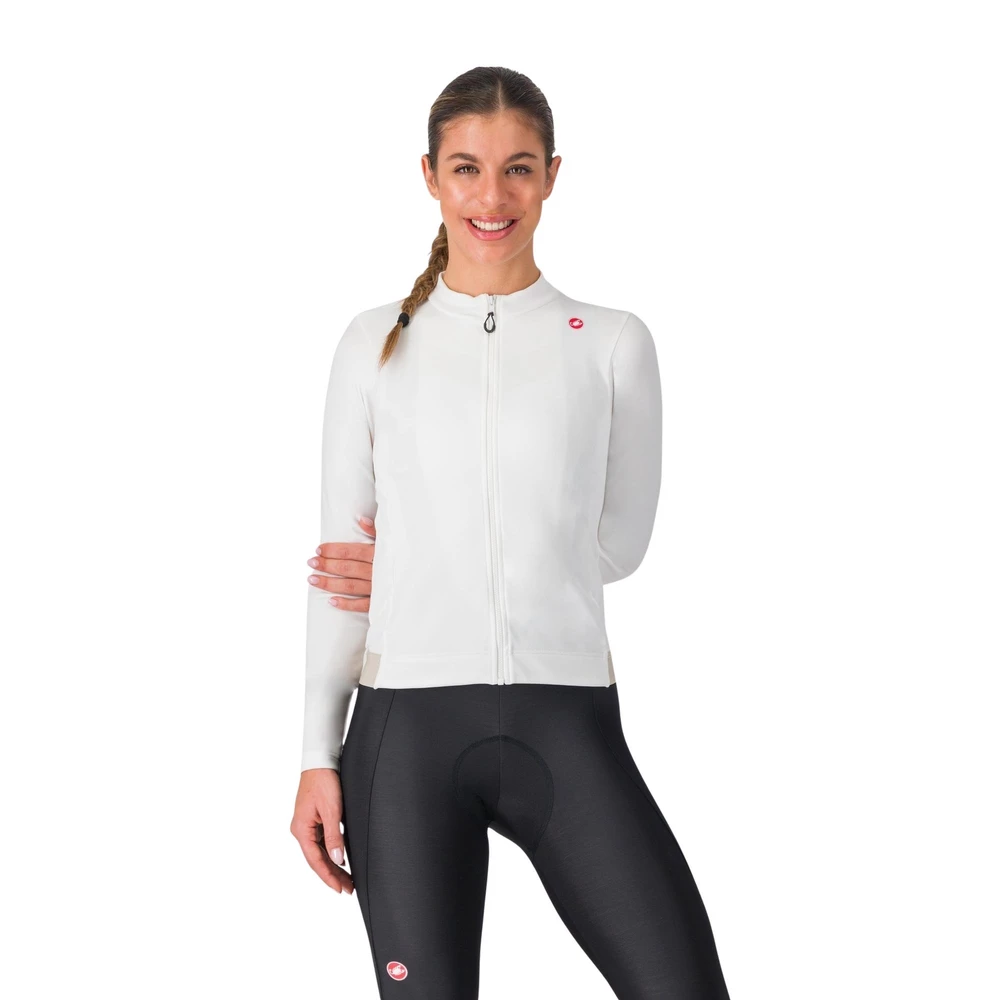 Sigma Sports Castelli Women's Espresso Thermal Long Sleeve Jersey | Discount Codes available, easy returns, up to £25 off with Newsletter Signup, FREE Postage over £60