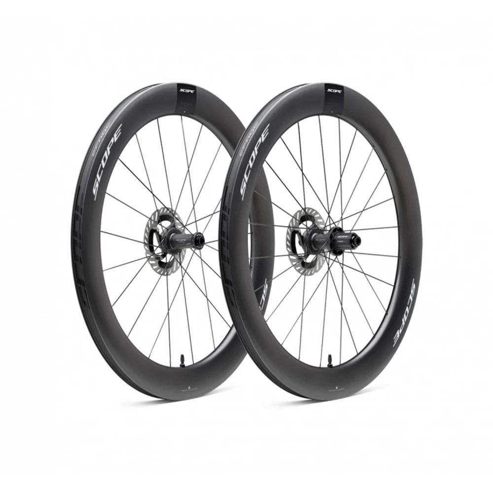 Sigma Sports Scope R6 Carbon Road V2 Wheelset | Discount Codes available, easy returns, up to £25 off with Newsletter Signup, FREE Postage over £60