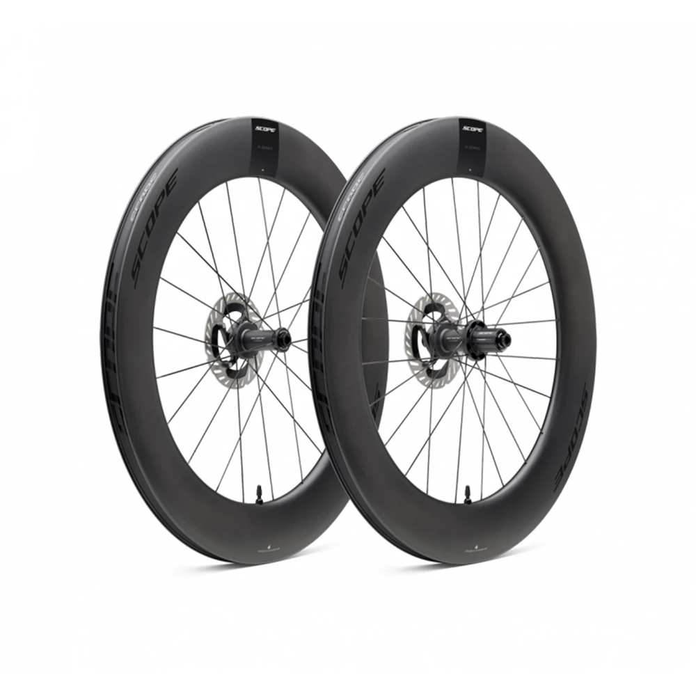 Sigma Sports Scope R8.T Carbon V2 Wheelset | Discount Codes available, easy returns, up to £25 off with Newsletter Signup, FREE Postage over £60