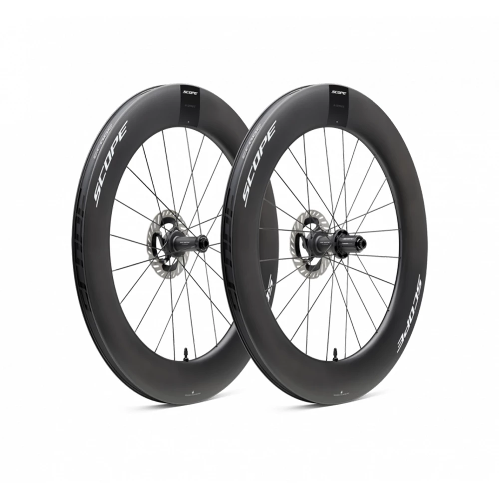 Sigma Sports Scope R8.T Carbon V2 Wheelset | Discount Codes available, easy returns, up to £25 off with Newsletter Signup, FREE Postage over £60