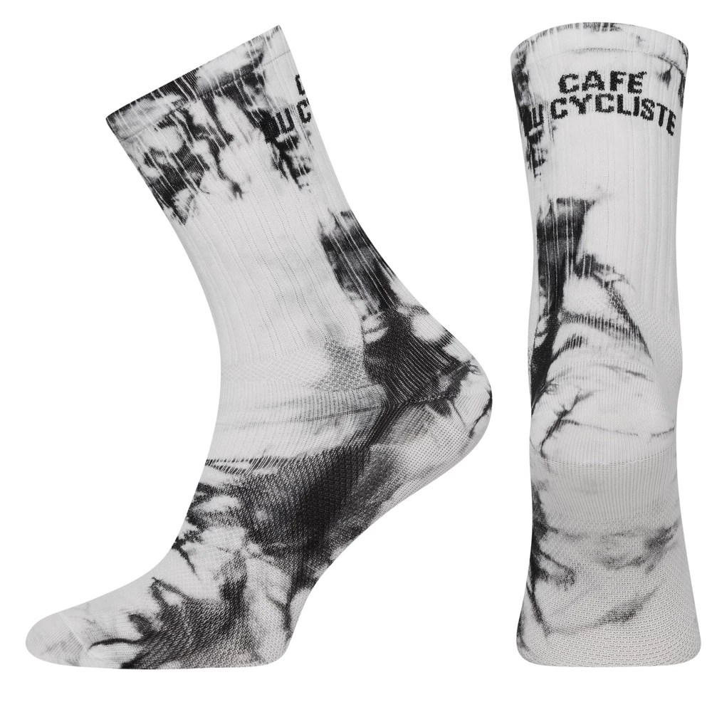 Sigma Sports Café du Cycliste Tie Dye Cycling Socks | Discount Codes available, easy returns, up to £25 off with Newsletter Signup, FREE Postage over £60