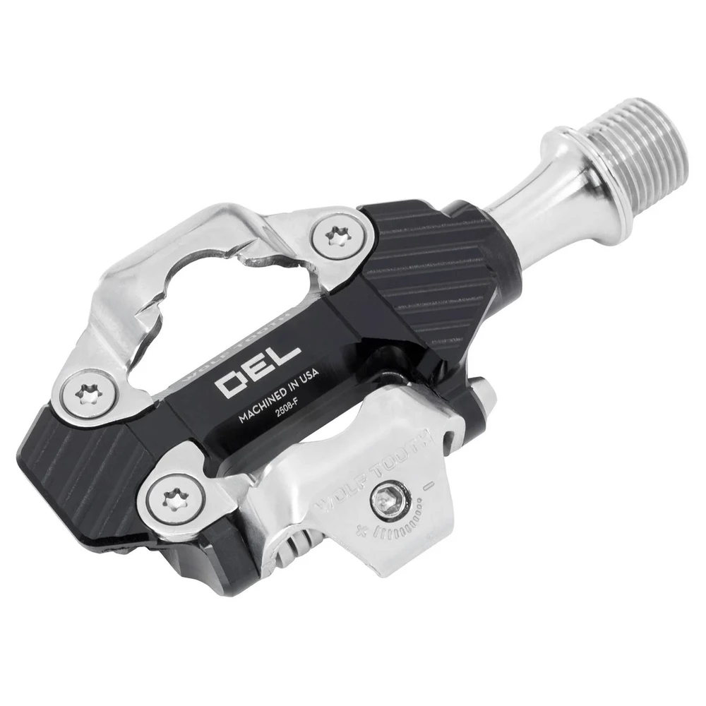 Sigma Sports Wolf Tooth Components DEL Race-Ready Gravel Clipless Bike Pedal | Discount Codes available, easy returns, up to £25 off with Newsletter Signup, FREE Postage over £60
