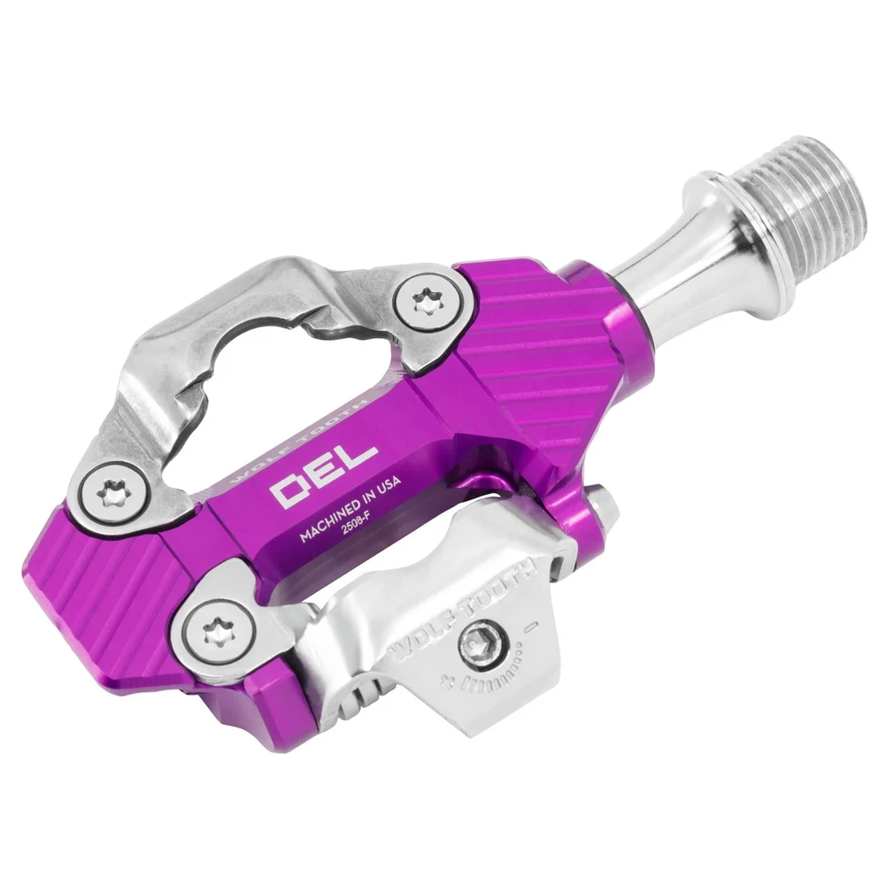 Sigma Sports Wolf Tooth Components DEL Gravel Clipless Pedal | Discount Codes available, easy returns, up to £25 off with Newsletter Signup, FREE Postage over £60